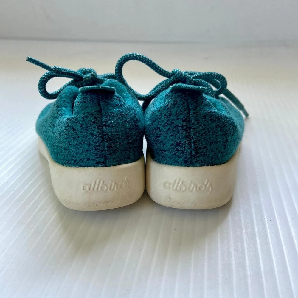 Allbirds Smallbirds Wool Runners Sneakers Teal Toddler Boys Girls Unisex 5